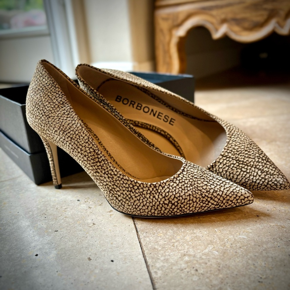 Brand New Borbonese High-heel Pumps